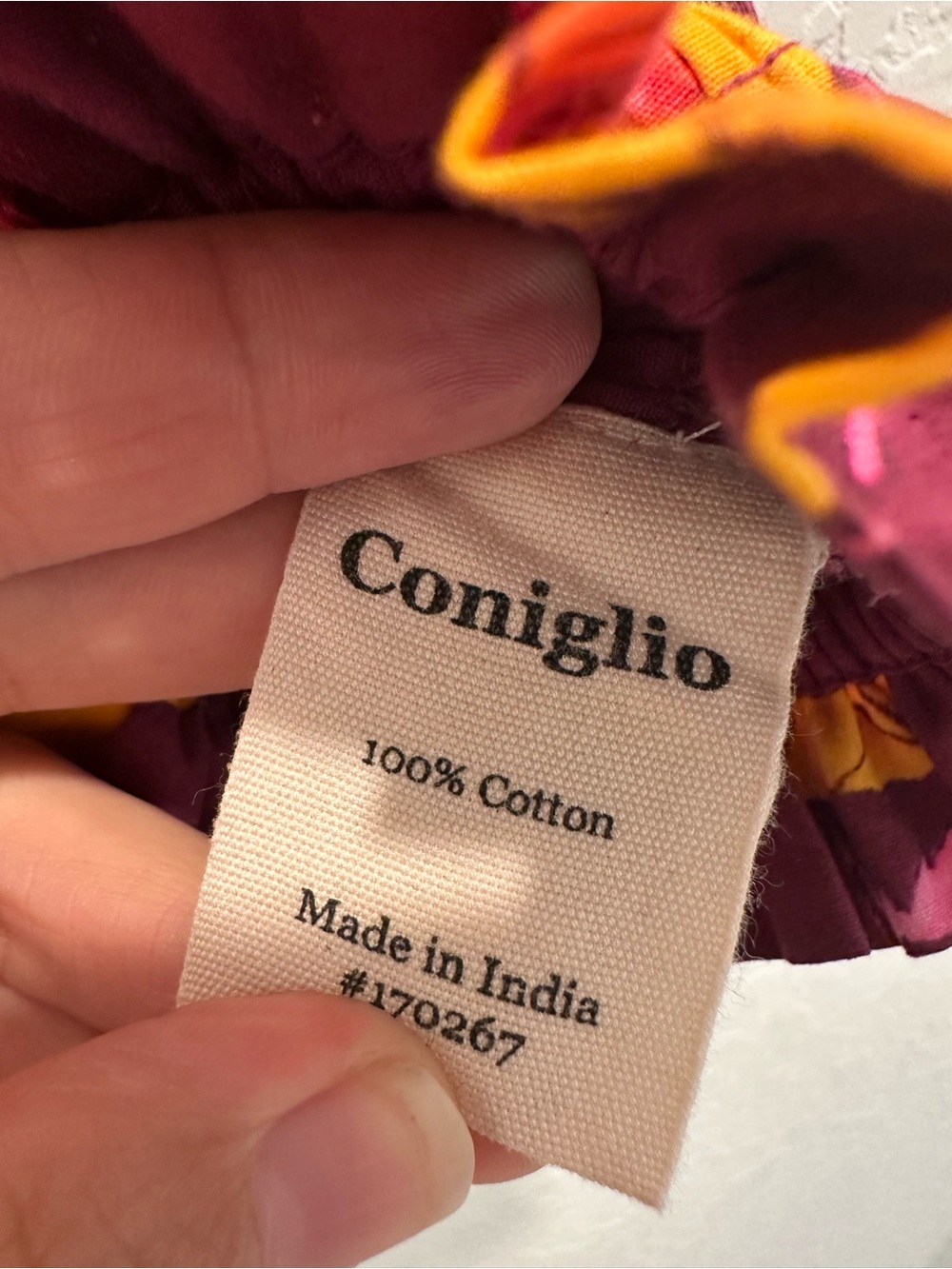 NWOT Coniglio Palm Beach Smocked Floral Crop Top - Picture 6 of 8